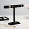 8 Pack: 12" Black Velvet Single Bar Jewelry Stand by Bead Landing™